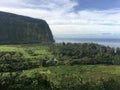 Scenic cliffs and ocean at WaipiÃ¢â¬â¢o Valley on the Big Island of Hawaii